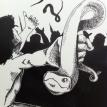 Snakeman (Pen & Ink on Paper)