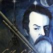 Galileo (Watercolor)